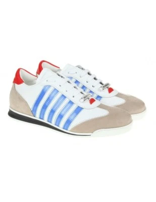 DSQUARED² NEW RUNNING SNEAKERS Men'S UOMO Shoes Herrenschuhe Scarpe  100%AUT - Immagine 1 di 4