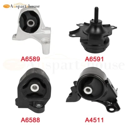 Engine Motor Mount For 2002-2004 Honda Civic Acura EL 1.7L A6589 A6588 - Image 1 of 4