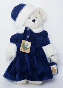 Boyds Bears Retired Bearwear 17" Plush "Alexis" with Tags Blue Velvet   - Picture 1 of 4