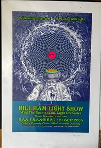 Espectáculo de luces David Singer celebrando a Bill Hamm, 2005. Excelente - Imagen 1 de 2