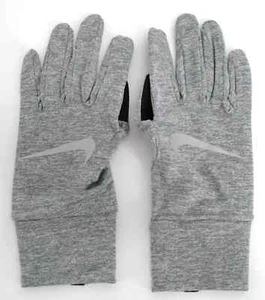 Nike Accelerate Running Gloves Women's Touch Screen Particle Grey/Silver - Picture 1 of 5