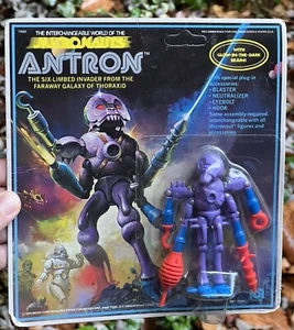 Vintage Mego Micronauts 1979 Alien Antron Mint On Card MOC Green Brain Sealed - Picture 1 of 22