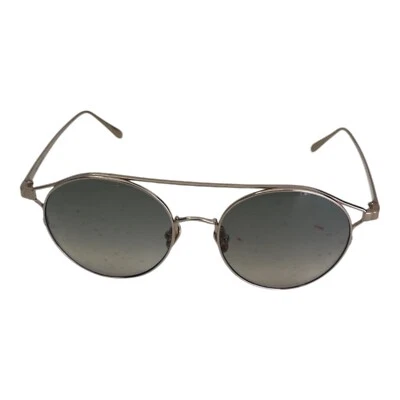 Gafas de sol Linda Farrow LFL/825/6 lentes redondas degradadas marco de titanio dorado rosa Foto 1 de 4