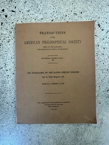 The Monguors of the Kansu-Tibetan Border Pt II (1957) | APS Schram - Imagen 1 de 7