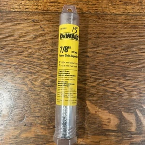 Dewalt DW1669 , 7/8" Steel Twist Ship Auger Bit - Picture 1 of 5