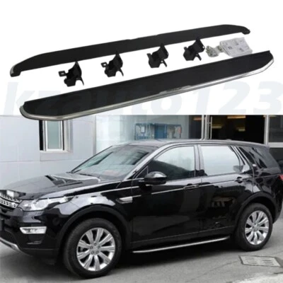 estriberas laterales aptas para Land Rover Discovery Sport 2015-2025 negras Foto 1 de 4