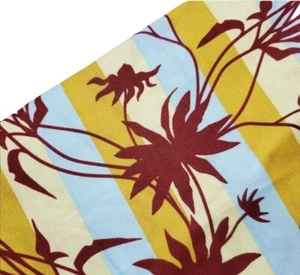 Joel Dewberry Fabric Black Eyed Susan Mustard Stripe Lichen Quilt FAT QUARTER - Picture 1 of 1