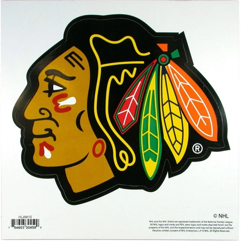 Chicago Blackhawks 8" Magnet Outdoor Rated Vinyl Auto Fridge Cover