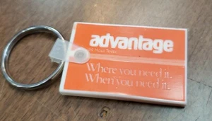 Advantage Network Where ans When You Need It Advertising Key Ring F3 - Picture 1 of 3