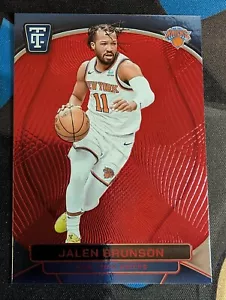 2024-25 Totally Certified Jalen Brunson Mirror Red /149 Knicks - Picture 1 of 2