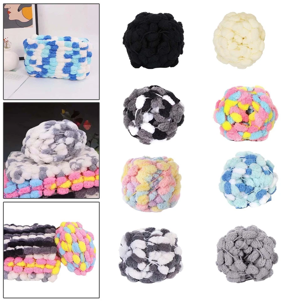 Chunky Garn Armstricken Häkeln Bequemes Handstricken Weiches DIY Jumbo-Garn - Bild 1 von 1