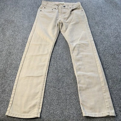 Levi's 511 Jeans Boys Youth Slim Straight Beige Size 18 Reg 29 x 29 - Image 1 of 4