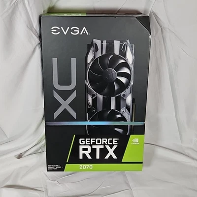 EVGA GeForce RTX 2070 XC GAMING, 8GB GDDR6, Dual HDB Fans New In Box  - Image 1 of 4