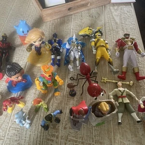Assorted Figurines. Power Rangers Marvel Disney TMNT. Lot Of Over 25 - Picture 1 of 10
