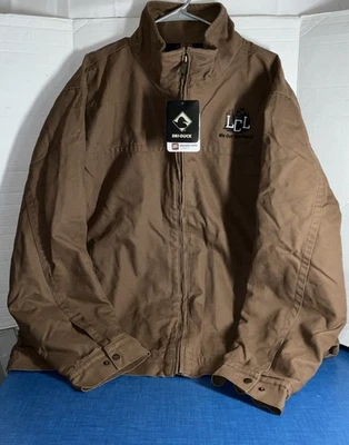 Chaqueta de trabajo Dri-Duck para hombre talla 2XL adulto Maverick lona forrada en franela Foto 1 de 4