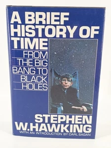 A Brief History Of Time by Stephen Hawking RARE HC First Edition / 1st Printing - Imagen 1 de 13