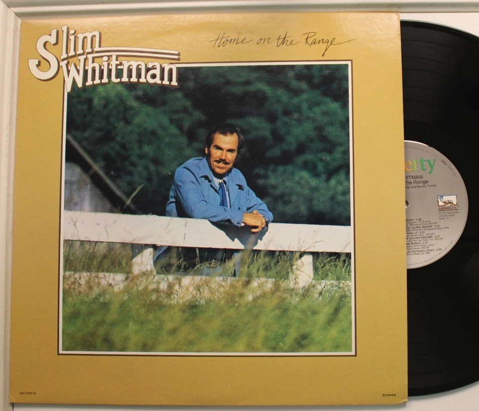 Slim Whitman Lp Home On The Range On Ua - Vg To Nm/ Vg - Image 1 of 1