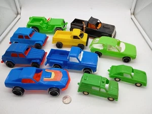 Vintage 1970s Strombecker Gay Toys Testor Amloid  Plastic Car & Truck LOT - Picture 1 of 12