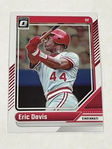 2024 Donruss Baseball Optic #60 - Eric Davis - Cincinnati Reds - Picture 1 of 2