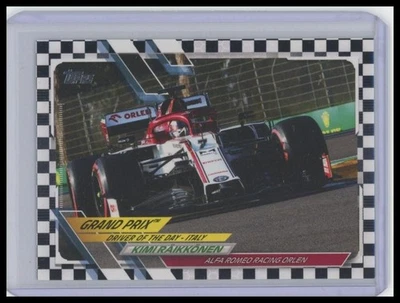 2021 Topps Formula 1 Kimi Raikkonen Checkered Flag #159 R1 Combined Ship! - Image 1 of 2