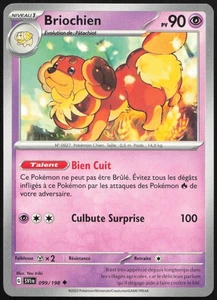 Carte Pokémon Briochien 099/198   Écarlate et Violet Français - Imagen 1 de 2