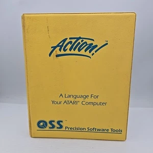 1984 Action! Manual - Atari 400/800/XL/XE - Picture 1 of 5