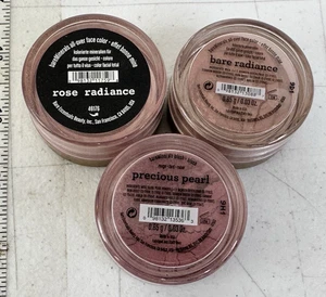 bareMinerals Discontinued All-Over Face Color Precious Blush Radiance Lot Of 3 - Picture 1 of 10