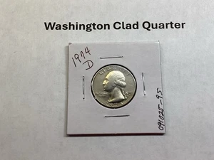 1974 D Washington Quarter Fine Condition from Denver Mint 091025-95r - Picture 1 of 4