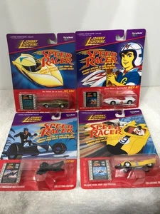 1997 Johnny Lightning Speed Racer~4 Cars~Mach 5~Shooting Star~The GRX~Assassin - Picture 1 of 1