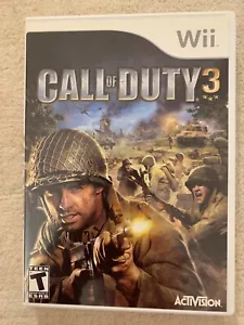 JUEGO WWII CALL OF DUTY 3 INCLUYE MANUAL DE INSTRUCCIONES CLASIFICACIÓN T - Imagen 1 de 2