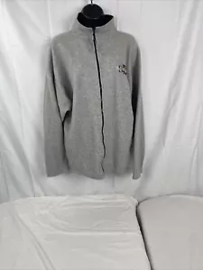 Seal Beach California Jacket Adult Large Gray Casual Logo Full Zip - Picture 1 of 5