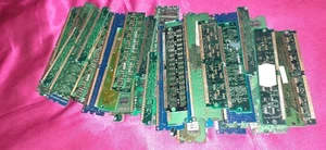 Arbeitsspeicher RAM Schrott/Edelmetalle - alte 400g - Bild 1 von 1