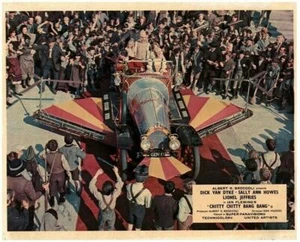 Chitty Chitty Bang Bang Original Lobby Card Dick Van Dyke Vintage Flying Oldtimer - Bild 1 von 1