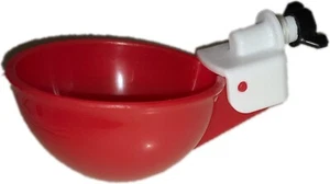 5 Pack Red Chicken Auto fill Watering Cups, Fully Automatic New Quail chicks - Picture 1 of 3