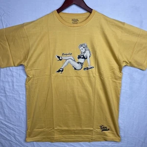 Von Dutch Shirt Men Extra Large XL Bodyshop Pinup Girl 8 Ball Retro Rockabilly - Picture 1 of 10