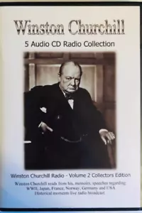 Winston Churchill Radio Collection V.2-5 Audio CDs Live Radio Historical Moments - Bild 1 von 1