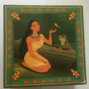 Caja de música laminada Pocahontas de Disney (Walt Disney de Enesco, 153087) 1995 - Imagen 1 de 5