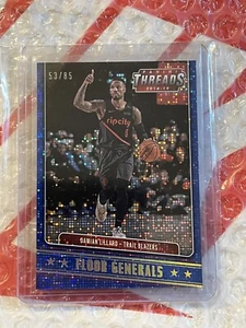 2018-19 Panini Threads Floor Generals Blue Dazzle /85 Damian Lillard #1 - Bild 1 von 4