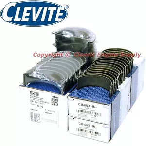 New Clevite H Series .010" Rod & Main Bearings Chevy 4.8L 5.3L 5.7L 6.0L 6.2L LS - Picture 1 of 3