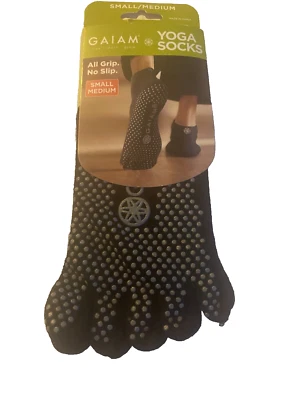 Gaiam Yoga Socks small/medium new - Image 1 of 2