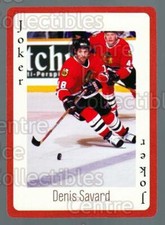 2005 Chicago Blackhawks Legends Playing Card #53 Denis Savard