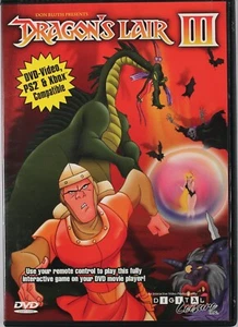 Dragon's Lair III 3 PS2 XBOX DVD Laser Disc Arcade Game - Picture 1 of 2