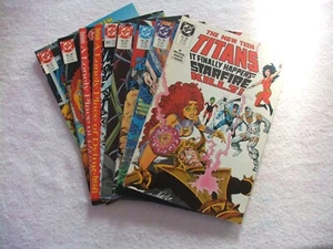DC Comics The New Teen Titans/New Titans Lot of 22 books.  1984 - Picture 1 of 24