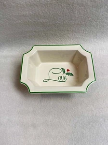 Lenox American by Design Small Holiday Love Dish - In Box - Picture 1 of 6