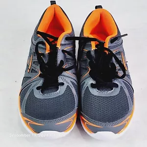 LA Gear Shoes Men's Size 5 Ultra Foam C Ombine Sneaker Gray Orange Athletic - Picture 1 of 6