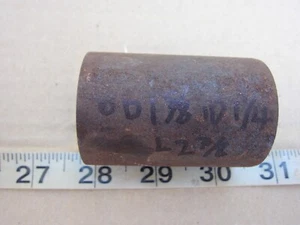 1½" ID, 2¼" OD, 2" Length Metal Bushing, Used - Picture 1 of 8