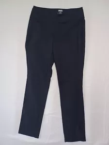 Duluth Trading Pants Womens Sz M x 31 Black Leggings Wide Leg Relax with Pocket - Picture 1 of 11