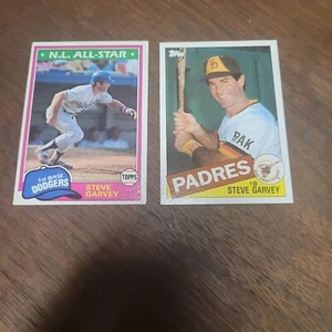 Steve Garvey Topps 1981, 1985, envío gratuito - Imagen 1 de 2