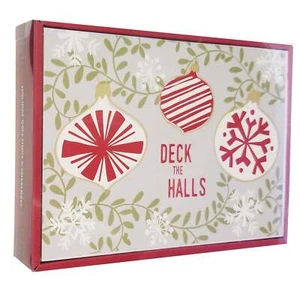 Deck the Halls - Country Christmas Boxed Card Set - 20ct - Picture 1 of 3