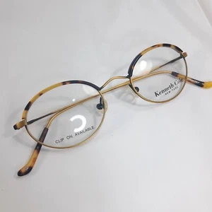 Kenneth Cole Brille Brillengestell Undercover 401 Schildpatt 45-20-140 rund Herren - Bild 1 von 15